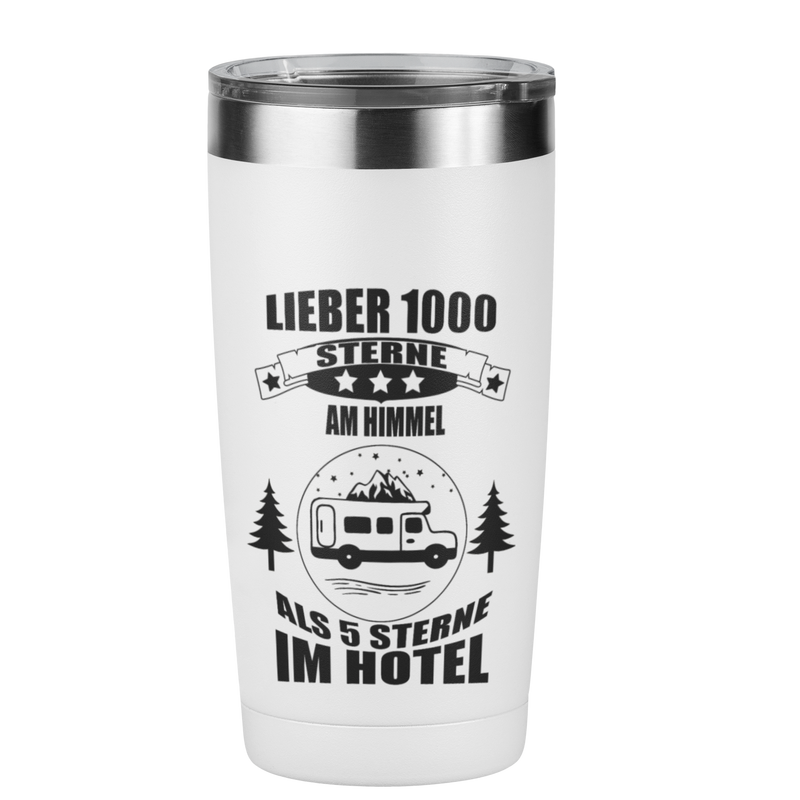 Edelstahl Trinkbecher "1000 Sterne" 420 ml
