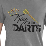Dart T-Shirt "King of the Darts"