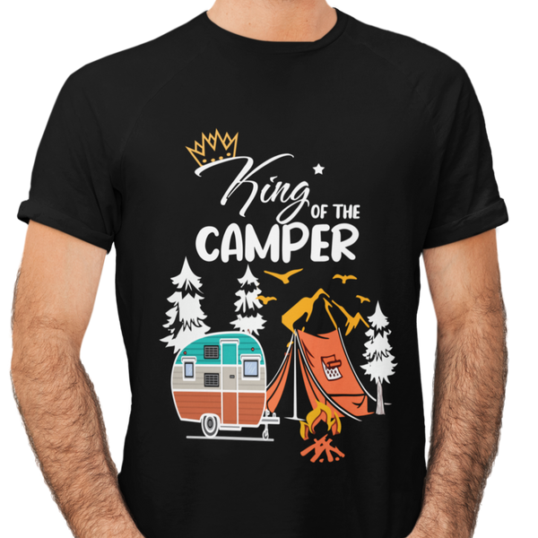 T-Shirt "King of the Camper"