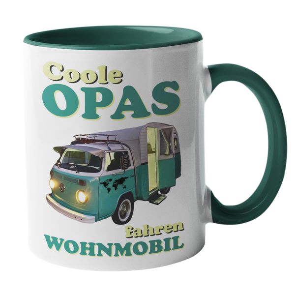 Camping-Tasse "Coole Opas fahren Wohnmobil"