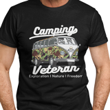 Camping T-Shirt "Camping Veteran"