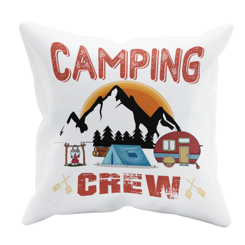 Camping Kissen "Camping Crew"