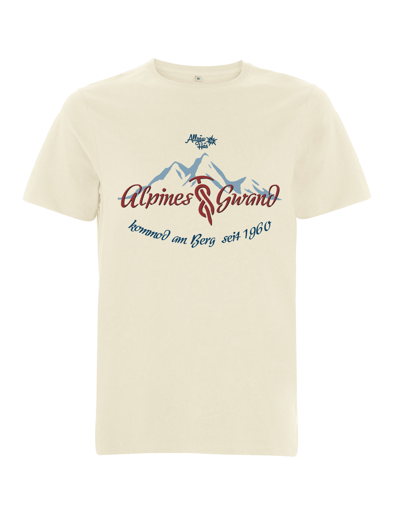 T-Shirt Allgäu Häs "Alpines Gwand" Ecru