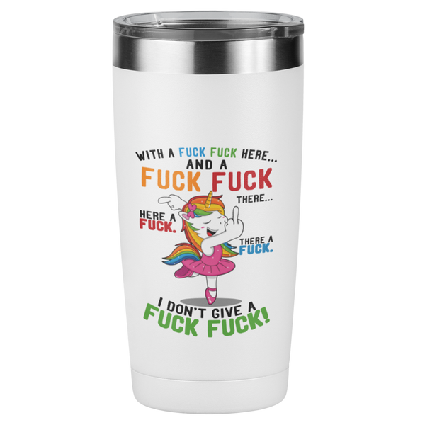 Edelstahl Trinkbecher "FUCK FUCK FUCK" 420 ml