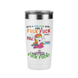 Tasse Einhorn mit Spruch "FUCK FUCK FUCK"