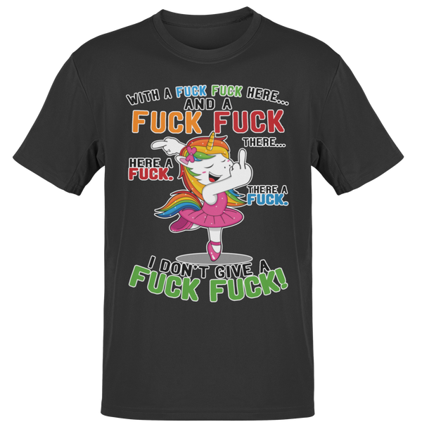 Einhorn T-Shirt "FUCK FUCK FUCK"