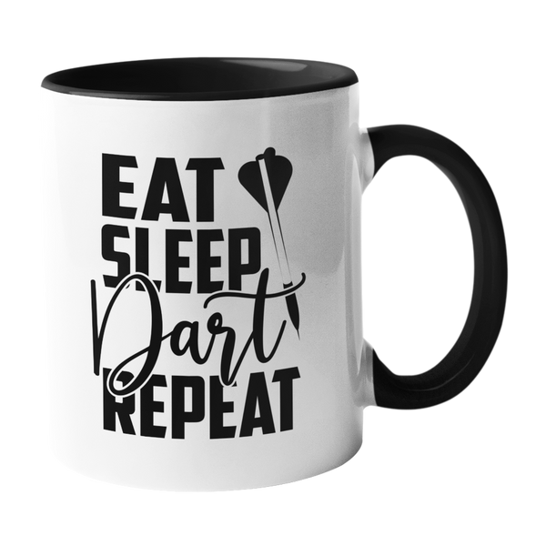 Darts Tasse "Eat - Sleep - Dart - Repeat"