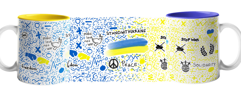 Charity-Tasse "Stand with Ukraine"